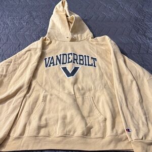 Champion Vanderbilt Tan Hoodie